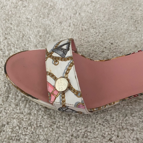 Authentic  RARE GUCCI KITTIN HEEL Sandals - Picture 10 of 13